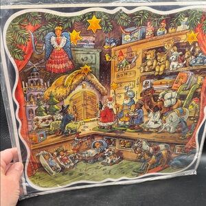 Vintage Toy Shop Christmas Advent Calendar
